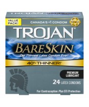 Trojan Bareskin Lubricated Condoms